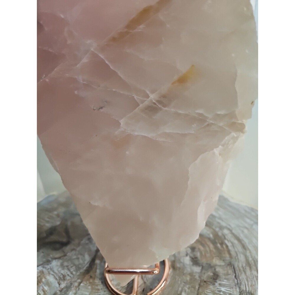 5.72LB Natural Rose Quartz Crystal Pink Crystal Stone slices Healing - Picture 12 of 12